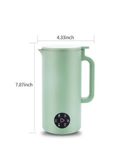 Buy Multifunction Soymilk Maker 350mL Juicer Soy Milk Machine with Stainless Steel and Blade Multi Cooker Mixer for Rice Cereal Boiling Water Baby Food in UAE