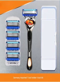 اشتري Men's Special Shaving Tool Does Not Hurt Skin Super Smooth Hair Removal Manual Shaving Knife في السعودية