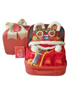 Buy Baby Gift Box Tiger Clothing Thickened Cotton Clip Winter Red Warmth in Saudi Arabia