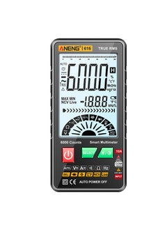 اشتري ANENG 616 Smart Digital Multimeter Auto Range 6,000 Counts NCV Universal Meter True RMS Handheld Multifunctional Tester في الامارات