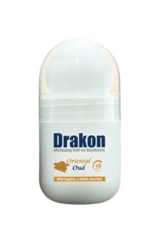 Buy Drakon Whit Roll On Deodorant Oriental Oud 50Ml in Egypt