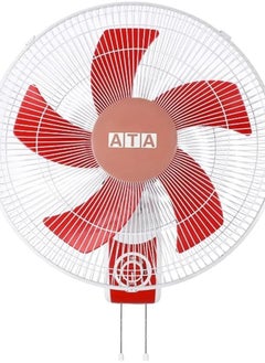 اشتري Atta wall fan, 16 inches, 5 rowan blades, multi-colored, 100 watts. في مصر