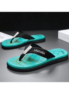 Buy New Men's Flip-Flops Clip-On Beach Shoes Casual Sandals in UAE