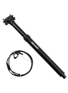 Buy 31.6 mm Mountain Bike Seatpost Road Bicycle Dropper Hydraulic Lifting Remote Control Adjustable Seatpost Tube in UAE