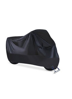 Buy Motorcycle Cover All Seasons Universal Weather Waterproof Sun Outdoor Protection Motorbike Cover with Lock-Holes & Storage Bag XXXL in UAE