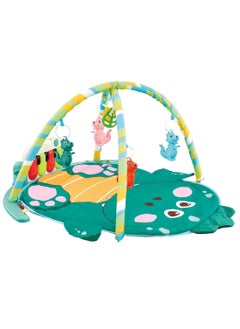 اشتري Baby Bym 2-in-1 Kickin' Tunes Music and Language Play Gym and Piano Tummy Time Activity Mat في الامارات