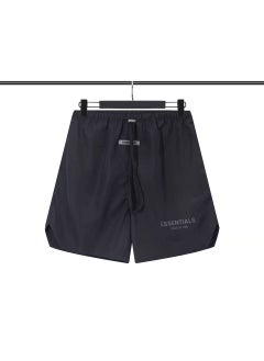 Buy Summer Thin Fog ESSENTIALSZONE Reflective Nylon Shorts Unisex Green and black reflective letters in UAE