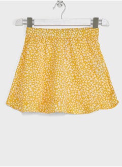 Buy Kids Aop Print Skirt in UAE