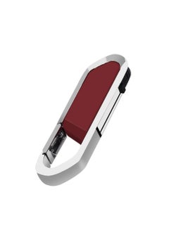 Buy USB Flash Drive, Portable Metal Thumb Drive with Keychain, USB 2.0 Flash Drive Memory Stick, Convenient and Fast Pen Thumb U Disk for External Data Storage, (1pc 64GB Red) in Saudi Arabia