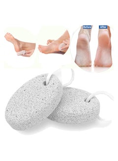 Buy Pumice Stone, Callus Remover for Hard and Dead Skins, Foot Scrubber & Pedicure Tools for Men & Women Feet  2Pcs in Saudi Arabia