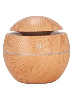 اشتري 130ml Wood Grain Essential Oil Diffuser في الامارات