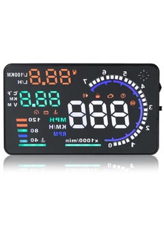 Buy GULFLINK Head Up Display(HUD) Vehicle Speed Meter A8 in UAE