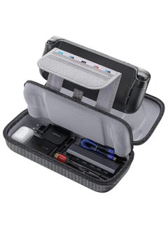 Buy Carrying Case Compatible with Steam Deck, Protective Hard Shell Carry Case Built-in Charger & Docking Station Storage Upgrade, Portable Travel Case for Steam Deck Console & Accessories in UAE