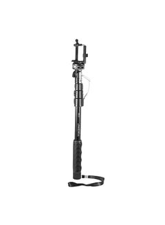 اشتري YUNTENG YT-1188 Wired Extendable Selfie Stick Pole Monopod Self-Timer Rod 1/4 Inch Screw 38cm-128cm Adjustable Length with Phone Holder في السعودية