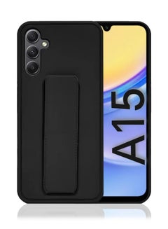 Buy Case Cover For Samsung Galaxy A15 With Magnetic Hand Grip 3 in 1 Black in Saudi Arabia