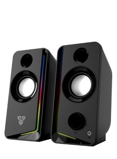 Buy FANTECH GS302 Portable Gaming Speakers 2.0, Bluetooth, USB Connectivity, 3.5mm Jack, 3W Surround Sound High Resolution Audio, RGB Smart Speakers for Laptop, PC,  Playstation, Samsung, Iphone in UAE