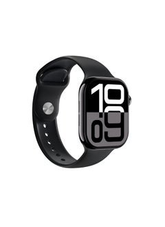 Buy Active 10 Smart Watch 46MM/ Voice Assistant / Sports Modes / ChatGPT / Heart Rate / Thermometer / 10 Days Standby / 2-3 Days Working Time / Double Tap Function / Bluetooth Call - Black in UAE