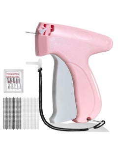 Buy Fine Stitch Gun Stitchy Quick Clothing Fixer for Clothes,Micro Tagging Gun for Clothing with 6 Fine Needles & 1000 Pcs Fasteners,Mini Speedy Sticky Sewing Gun Hemming Tool Pink in Saudi Arabia