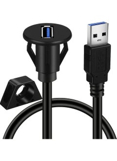 Buy Single Port USB 3.0 Male to Female (1m Length) in Saudi Arabia