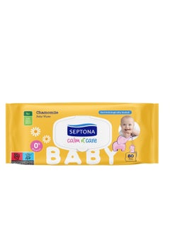 Buy Baby Wipes Calm And Care Chamomile in UAE