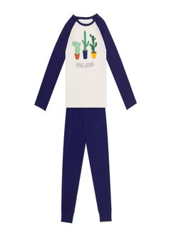 Buy Greentreat Boys Organic Cotton Loungewear Set in Saudi Arabia