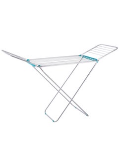 Buy Large Folding Clothes Dryer Delcasa DC1652 With High Quality Steel Wire Construction, Large Drying Area, Versatile, Multipurpose, Folds Flat, Easy Storage, 2 Wings For Hanging Clothes in Saudi Arabia