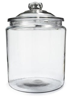 Buy VOIDROP Heritage Hill Canister Glass Spice Jar 1 Gallon 3800ML Multi Functional Sealed Food Storage Jar in UAE