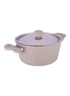 Buy Top Chef Granite Pot Size 24 Beige in Egypt