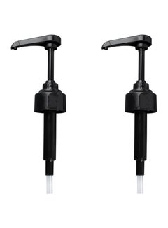 Buy 2 Pcs Syrup Pumps Pressure Nozzle Mouth Universal Coffee Pump for 25 to 35mm Glass Bottle Mouth in UAE