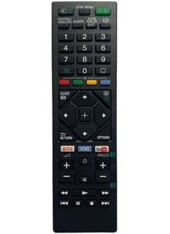 اشتري HDF Remote Control Compatible For LCD/LED TV. RM-L-1615 Sony Smart Remote Controller Black في الامارات