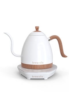 اشتري Brewista Artisan Electric Gooseneck Kettle, White & Brown في الامارات