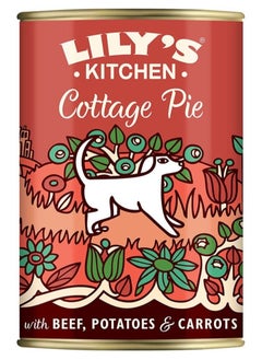 اشتري Cottage Pie with Beef Potatoes and Carrots Dog Food 400g في الامارات