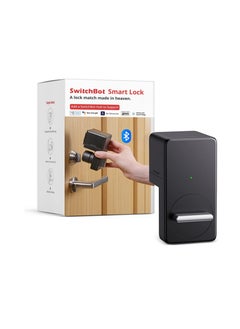 Buy SwitchBot Smart Lock, Bluetooth Electronic Deadbolt, Keyless Entry Door Lock, Smart Lock for Front Door, Compatible with WiFi Bridge (Sold Separately), Keyless Lock Fits Your Existing Deadbolt in UAE