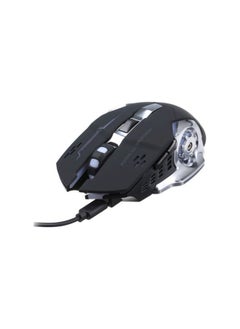 Buy Wireless Gaming Mouse Black/Silver in Saudi Arabia