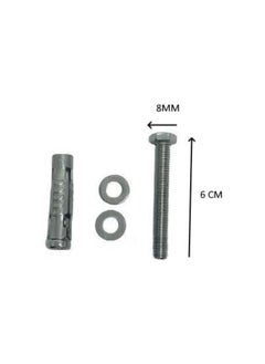 Buy KNP 6mm Stainless Steel Fix Bolt Pack of 10 in UAE