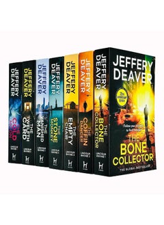 اشتري Lincoln Rhyme Thrillers Series Books 1 - 7 Collection Set by Jeffery Deaver (Bone Collector, Coffin Dancer, Empty Chair, Stone Monkey, Vanished Man, Twelfth Card & Cold Moon) في الامارات