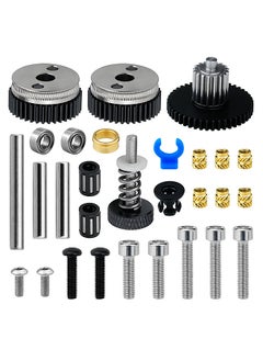 اشتري DIY HGX-LITE Extruder Parts Kit Replacement Accessory Compatible with CREALITY 3D Printers Ender-3/Ender-3 V2/CR-10/CR-10S Suitable for 1.75mm Filaments PLA/ABS/PETG/TPU/PP/PC/Nylon/PEEK/PEI في الامارات