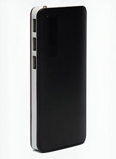 اشتري باور بانك 3 USB سعة 20000 مللي أمبير في الساعة أسود في السعودية