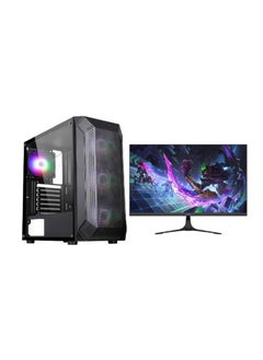 Buy Gaming Pc with Intel Core i5-10400F Processor, H510M-K Motherboard, DDR4 16GB RAM, 500 GB SSD, NVIDIA GeForce GTX 1650 Graphics Card, Gaming Monitor Flat 27" IPS FHD 180Hz and Windows 11 Pro in Saudi Arabia