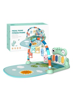 Buy Baby Play Mat Baby Gym, Play Piano Baby Activity Gym Mat, Lay & Play 3 in 1 Fitness Music and Lights Fun Piano for 0-36 Months Newborn Baby in Saudi Arabia