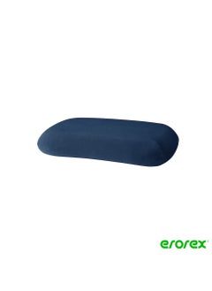 Buy Pillowcase for ergonomic pillow dark blue 29x43 cm in Saudi Arabia