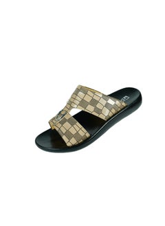 اشتري 008-3558 Barjeel Mens Arabic Sandals 63092 Beige في الامارات