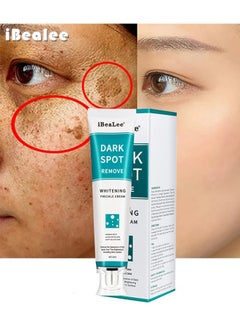 Buy Dark Spot Remover for Face Peeling Skin Whitening Freckle Cream Pigmentation Treatment Sun Spots Age Spots Blemish Remover Lightening Cream in Saudi Arabia