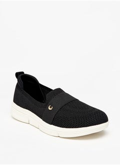 اشتري Womens Textured Slip-On Shoes في السعودية