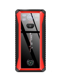 Buy Car Jump Starter Power Bank 10000 mAh with Car Air Blower with 2USB Outputs in Egypt