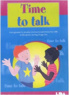 اشتري Time to Talk: A Programme to Develop Oral and Social Interaction Skills for Reception and Key Stage One في الامارات