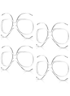 Buy Ski Goggles RX Insert Optical Adaptor Ski and Snowboard Goggle Insert Adaptor Optical Insert for Glasses Wearers Universal Size Inner Frame for Snowboard Motorcycle Goggle 4 Pieces in Saudi Arabia