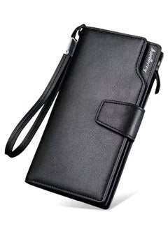 Buy Luxury Men's Wallet With Card Holder And Cell Phone Holder in UAE