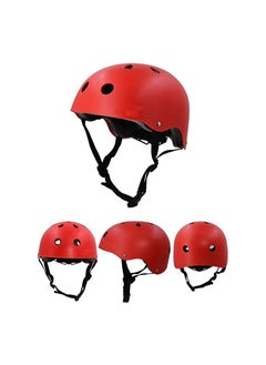 Buy Kids Helmet Arm Protections for Scooter and Cycling (red) in UAE