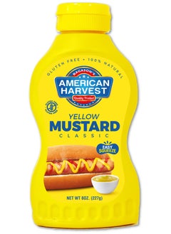 Buy Classic Yellow Mustard Sauce, 227 gm in UAE